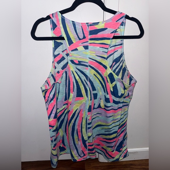 Lilly Pulitzer Multicolor Tank Top XL - Picture 3 of 3